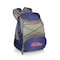 Picnic Time Family Of Brands NCAA Ole Miss Rebels PTX Backpack CoolerNavy Blue with Gray Accents 633-00-138-374-0 - alternate 1