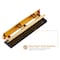 Bostitch 3-Hole Punch, 12-Sheet Capacity, Durable Metal, Gold Chrome, Rubber base HP12-GOLD - alternate 4