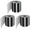 Carson Dellosa Black and White Vertical Stripes Rolled Straight Border, 65 Feet Per Roll, 3PK 108476 - alternate 1