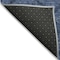 Homeroots 3' X 5' Navy Blue And Denim Blue Floral Washable Indoor Outdoor Area Rug 588894 - alternate 6