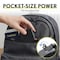 Overtime 4-in-1 Retractable Wall Charger with USB-C and Lightning Cables, Black D36 - alternate 5