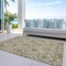 Homeroots 10' X 14' Olive Green And Fern Green Medallion Washable Indoor Outdoor Area Rug 587799 - alternate 4