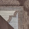 Homeroots 6' X 9' Dark Brown And Light Brown Trellis Indoor Outdoor Area Rug 545230 - alternate 5