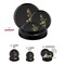 Smarty Had A Party Black with Gold Floral Plastic Dinnerware Value Set, 240PK 220BGVP-CASE - alternate 8