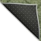 Homeroots 3' X 5' Olive Green Fern Green And Artichoke Green Floral Washable Indoor Outdoor Area Rug 588900 - alternate 4