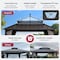 Sunjoy 12X12 Kingston PC Top Rectangular Gazebo Brown A10204384200 - alternate 7
