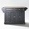 Crosley Alexandria Wood Top Full Size Kitchen Island/Cart KF30001ABK - alternate 1