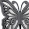 Homeroots 23" X 19" Black Rustic Butterfly Wooden Wall Decor 274489 - alternate 5