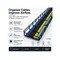 Kable Kontrol Wire Mesh Cable Tray, 4 in W x 2 in D x 10 in L, Black Coated, 30PK KK-4X2X10-BK-30 - alternate 5