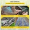 Vevor Woven Ground Cover Weed Barrier 5.8oz Landscape Fabric 3'x 300' Garden Mat VV-FCB-PE 3*300FT 5.8OZ - alternate 5