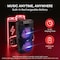 Pyle Pyle Bluetooth PA Speaker System, 600W Rechargeable, Dual 8 in Subwoofer, Party Lights, Radio, Remote PPHP2836B - alternate 4