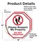 Signmission Please Respect My Property Do Not T, 4 inch X 4 inch, Vinyl Decal, 2PK OC-D-2PACK-4-128 - alternate 2