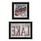 Homeroots Set Of Two Lake Life is Better 2 Black Framed Print Wall Art, 2PK 408013 - alternate 4