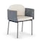 Skyline Design Boston Dining Armchair with Sunbrella Cushion 24157-LGFRD-CUSH - alternate 2