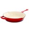 Crock-Pot Artisan 12 Inch Enameled Cast Iron Skillet in Scarlet Red 126355.01 - alternate 5