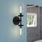 Vaxcel Warren 2-Light Black Mid-Century Modern Wall Sconce, Bathroom Vanity Fixture W0531 - alternate 5