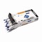 Zebra Pen Sarasa Dry X1+ Gel Pen, Retractable, Medium 0.7 mm, Blue Ink, White/Blue Barrel, 12PK 41520 - alternate 7