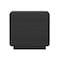 Manhattan Comfort Chrystie 26in Nightstand in Black (2-Drawer) - Set of 2 2-NS016-BK - alternate 7