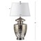Jonathan Y Hughes 31" Glass LED Table Lamp, Mercury Glass JYL1014A - alternate 5