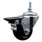 Service Caster 3 Inch Hard Rubber 12 MM Threaded Stem Caster with Brake SCC-TS20S314-HRS-PLB-M1215 - alternate 1