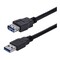 Startech.Com 1M BLACK USB 3.0 EXTENSION CABLE M/F USB3SEXT1MBK - alternate 1
