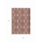 Homeroots 9' X 12' Orange Beige And Gray Floral Medallion Washable Indoor Outdoor Area Rug 614627 - alternate 6
