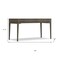 Homeroots 60" Gray Wood Computer Desk 640678 - alternate 4