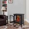 Edendirect 24 in. Freestanding Infrared Electric Fireplace with Timer in Black ZR-W1769112700 - alternate 6