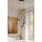 Z-Lite Saros Matte Black 3 Light Chandelier 4101-3MB-LED - alternate 5