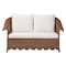 Bali & Pari Detta Natural Rattan Loveseat 263-14484-ZORO - alternate 4