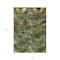 Homeroots 9' X 12' Olive Green And Gold Abstract Washable Indoor Outdoor Area Rug 587144 - alternate 4