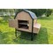 Chicken Condos Modern Barn Chicken Coop With 4ft X 6ft Run Basic BWW4X6CR4X4MB - alternate 1