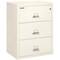Fireking 3 Drawer, 1 Hr Fire & Impact Rated, 31" Wide Lateral Ivory White 3-3122-CIW - alternate 1