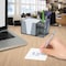 Acrimet Desktop Organizer Pencil, Pen, Paper, Clip, Caddy Holder (Plastic) (Paper Included) (Smoke Color) 954.1 - alternate 8