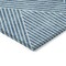 Homeroots 8' X 10' Teal Blue And Ivory Geometric Washable Indoor Outdoor Area Rug 612145 - alternate 5
