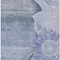 Homeroots 8' X 10' Sky Blue And Indigo Floral Washable Indoor Outdoor Area Rug 582245 - alternate 6