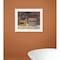 Homeroots HOT BATH 8 White Framed Print Bathroom Wall Art 415290 - alternate 4