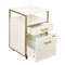 Homeroots 16" White Wood Drawer Filing Cabinet 723072 - alternate 5