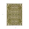 Homeroots 9' X 12' Olive Green Taupe And Beige Moroccan Washable Indoor Outdoor Area Rug 577209 - alternate 6
