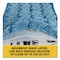 Rubbermaid Commercial 18.5 x 5.5 x 0.5 Wet Mop Pad, Blue, Microfiber, PK12 FGQ41000BL00 - alternate 8