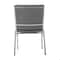 Flash Furniture HERCULES Heavy Duty Gray Vinyl Stack Chair XU-60153-GRY-VYL-GG - alternate 3