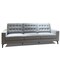 Homeroots 87" Gray Fabric Sofa 565008 - alternate 6