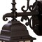 Homeroots Dark Brown Window Pane Lantern Wall Light 398601 - alternate 3