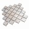 Apollo Tile Artisana 12x12 in. Silver Gray Textured, Foiled Resin Arabesque Lantern Mosaic Wall Tile, 5PK APLBRJ881A - alternate 2