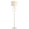 Jonathan Y Haines 60" Modern Circle Marble/Metal LED Floor Lamp, Gold JYL1097A - alternate 1