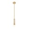 Z-Lite Stari 1-Light Pendant with Rod, 4.75 in W, Modern Gold 1956P-ROD-MGLD - alternate 6