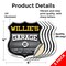 Signmission Willie's Garage I Can Fix Everything But Stupid, 4 inch X 4 inch, Vinyl Decal, 5PK SHI-D-5PACK-4-490-WILLIE - alternate 3