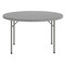 Flash Furniture Kathryn 4-Foot Round Granite Dark Gray Plastic Folding Table RB-48R-GY-GG - alternate 7