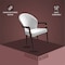Leisuremod Opaline Series Elegant Wooden Dining Chair in Black Velvet and White, 2PK OC24BLW2 - alternate 7