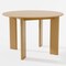 Homeroots 45" Beige Solid Wood Round Top Dining Table 712179 - alternate 4